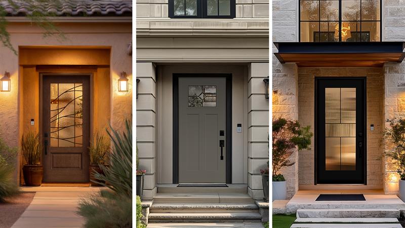 Briselle, Garrison and Rill: ODL's Newest Decorative Doorglass Designs ...